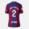 Barcelona Joao Cancelo #2 Hemmatröja Dam 2023-24 Korta ärmar